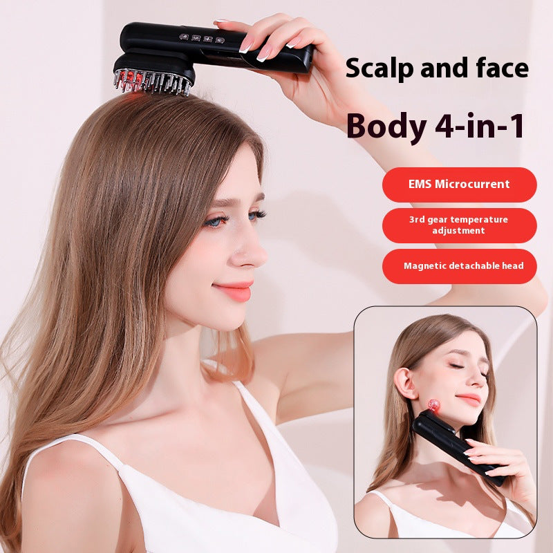 Red Light EMS Scalp Massage Comb